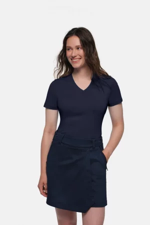 NO. 169 – HAKRO COTTON TEC® Damen V-Shirt - 034 tinte