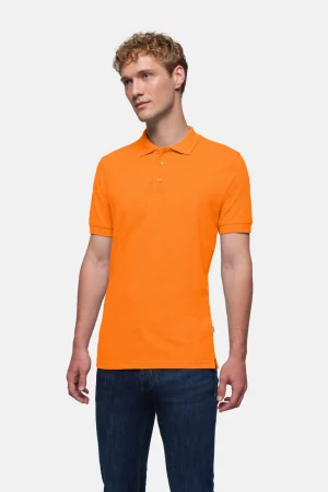 NO. 810 – HAKRO Polo Shirt Classic - 027 orange
