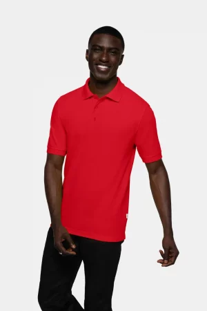 NO. 816 – HAKRO Poloshirt MIKRALINAR® - 002 rot