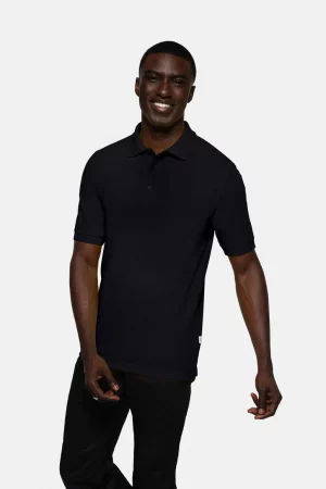 NO. 816 – HAKRO Poloshirt MIKRALINAR® - 005 schwarz