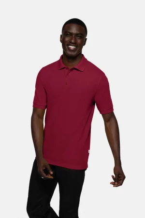 NO. 816 – HAKRO Poloshirt MIKRALINAR® - 017 weinrot