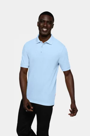 NO. 816 – HAKRO Poloshirt MIKRALINAR® - 020 eisblau