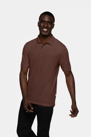 NO. 816 – HAKRO Poloshirt MIKRALINAR® - 022 schokolade