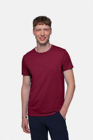 NO. 269 – HAKRO COTTON TEC® T-Shirt - 017 weinrot