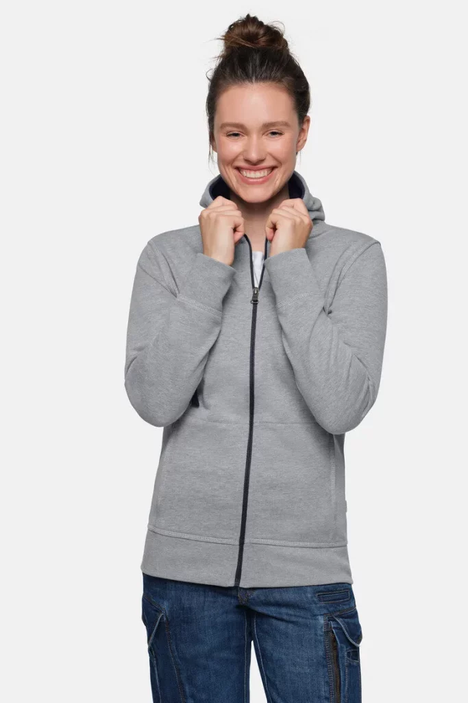 NO. 255 – HAKRO Damen Kapuzenjacke Bonded ECO