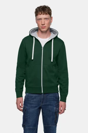 NO. 455 – HAKRO Kapuzenjacke Bonded ECO - 072 tanne