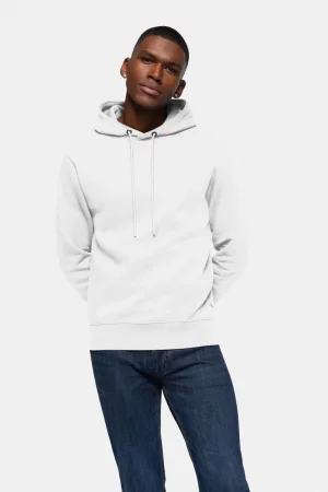 NO. 560 – HAKRO Kapuzen-Sweatshirt Bio-Baumwolle - 001 weiß