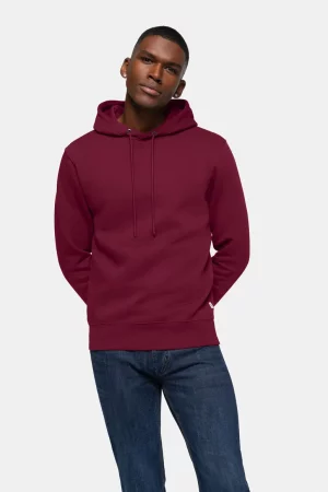 NO. 560 – HAKRO Kapuzen-Sweatshirt Bio-Baumwolle - 017 weinrot