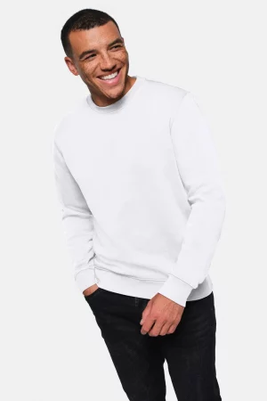 NO. 570 – HAKRO Sweatshirt Bio-Baumwolle - 001 weiß