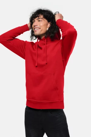 NO. 601 – HAKRO Kapuzen-Sweatshirt Premium - 002 rot
