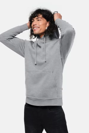 NO. 601 – HAKRO Kapuzen-Sweatshirt Premium - 015 grau meliert