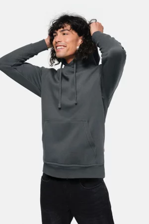 NO. 601 – HAKRO Kapuzen-Sweatshirt Premium - 028 anthrazit